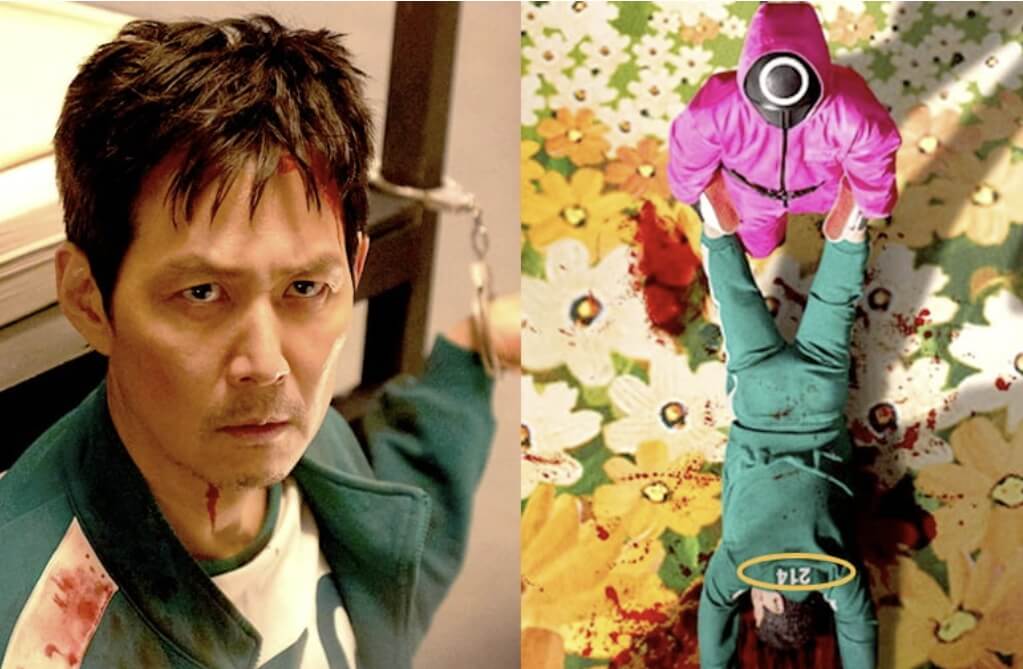 Squid Game Season 3 cast poster, Gi‑hun sacrifice scene, Cate Blanchett cameo Squid Game
