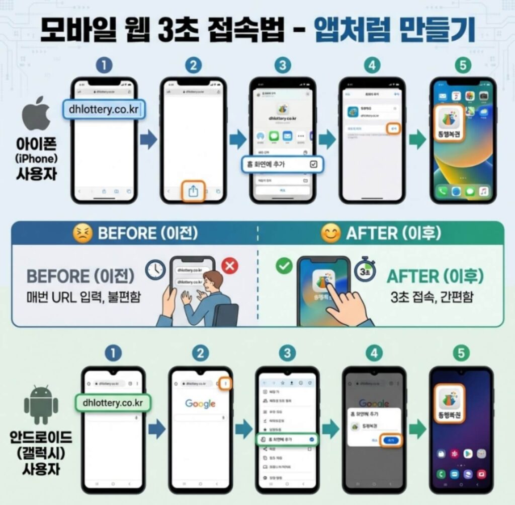 동행복권 앱 구매 안됨