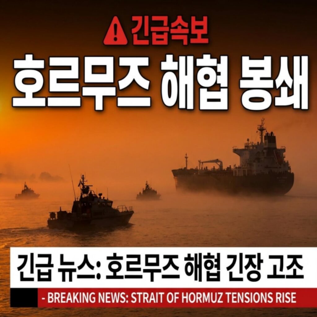 호르무즈 해협 봉쇄 한국 증시
