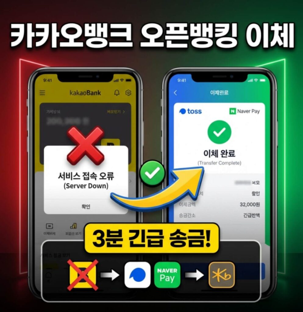 카카오뱅크 오픈뱅킹 이체