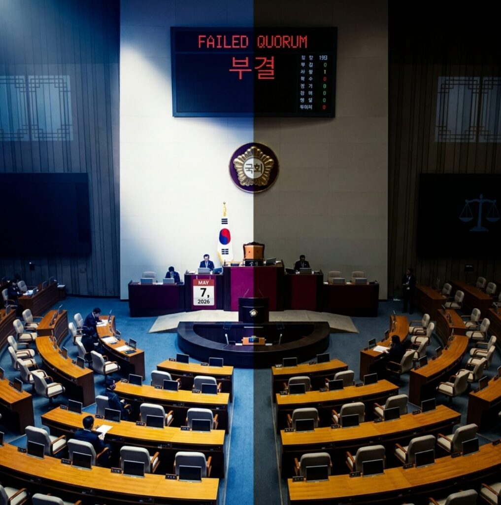 개헌안 투표 불성립