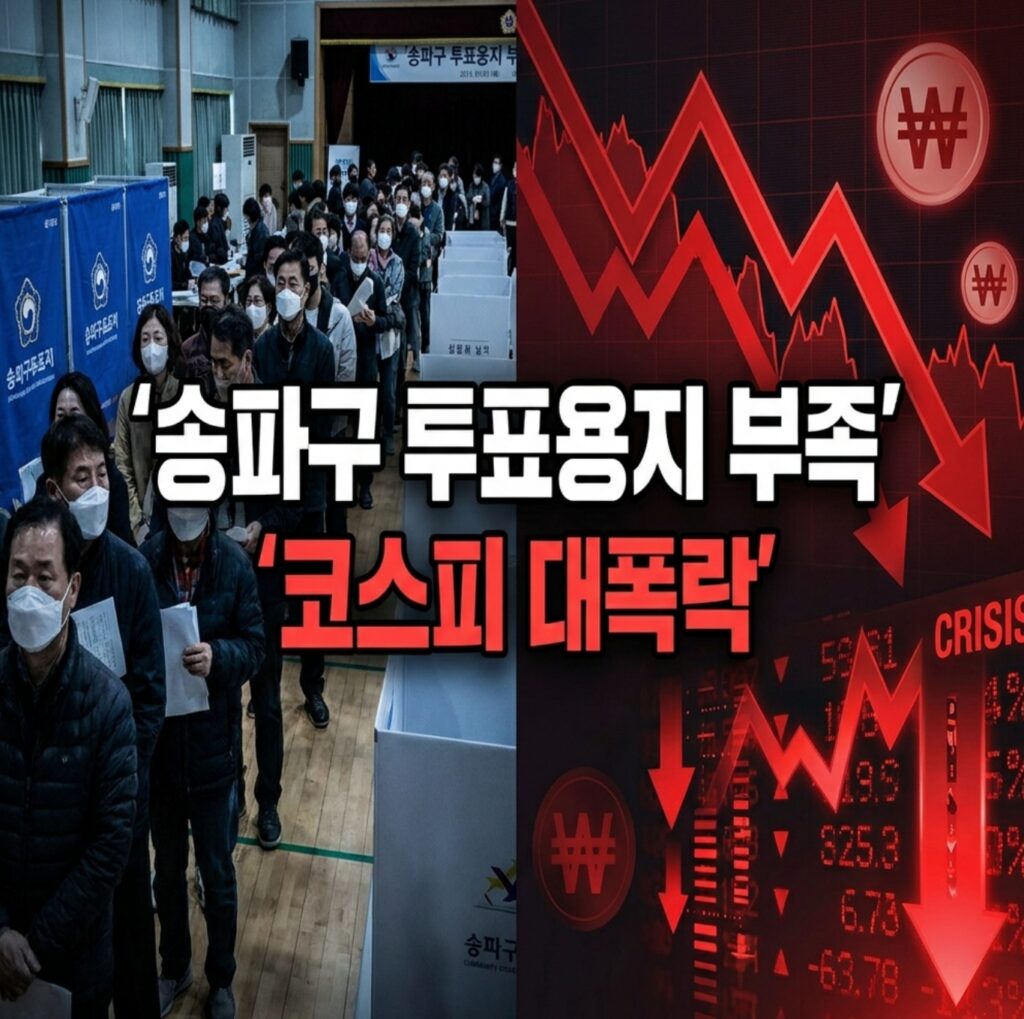 송파구 투표용지 부족 원인